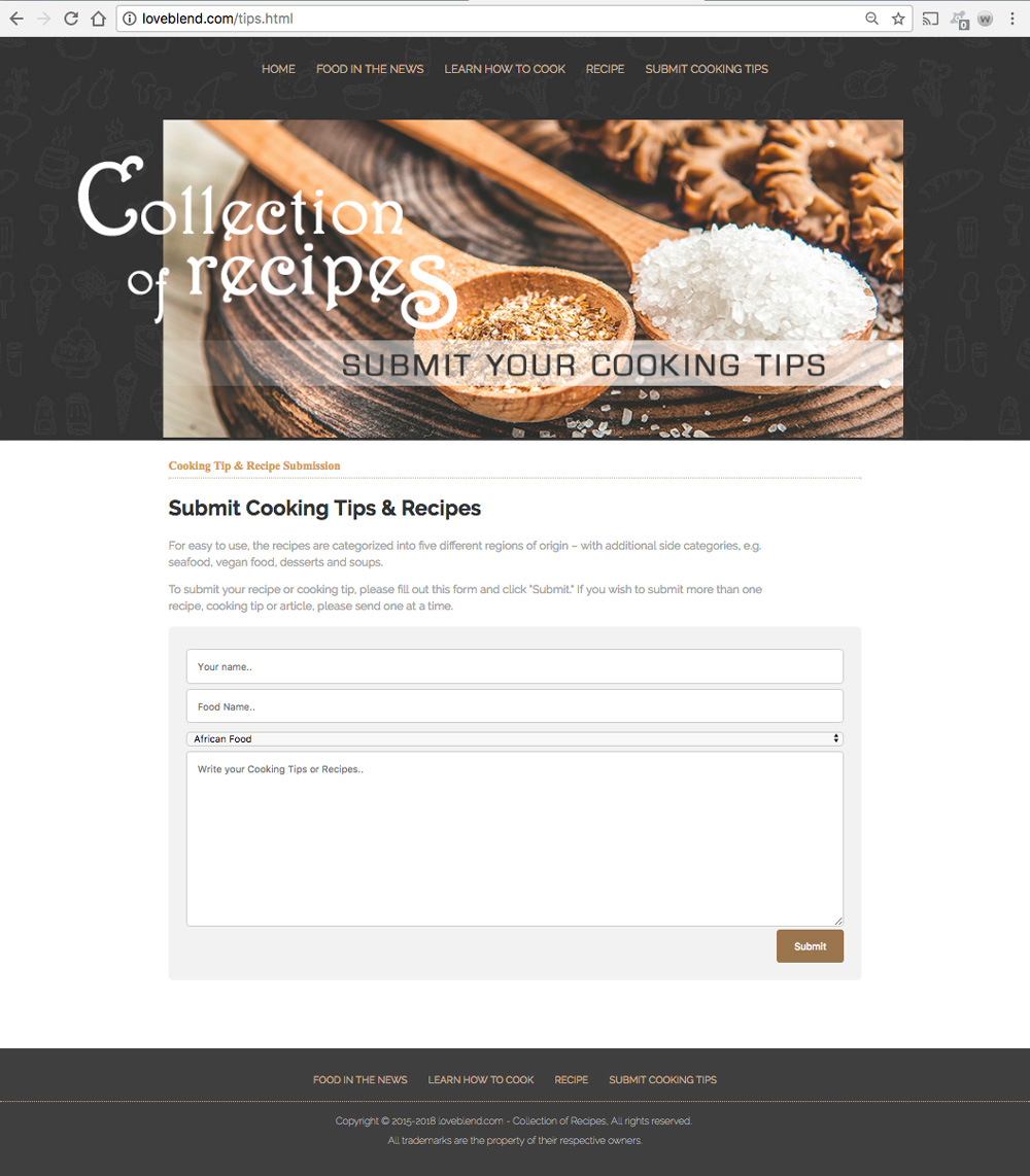 recipe-tips